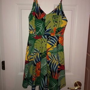 FOREVER 21 Tropical dress